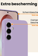 Nomfy Nomfy Samsung Galaxy S26 Hoesje Siliconen - Lila