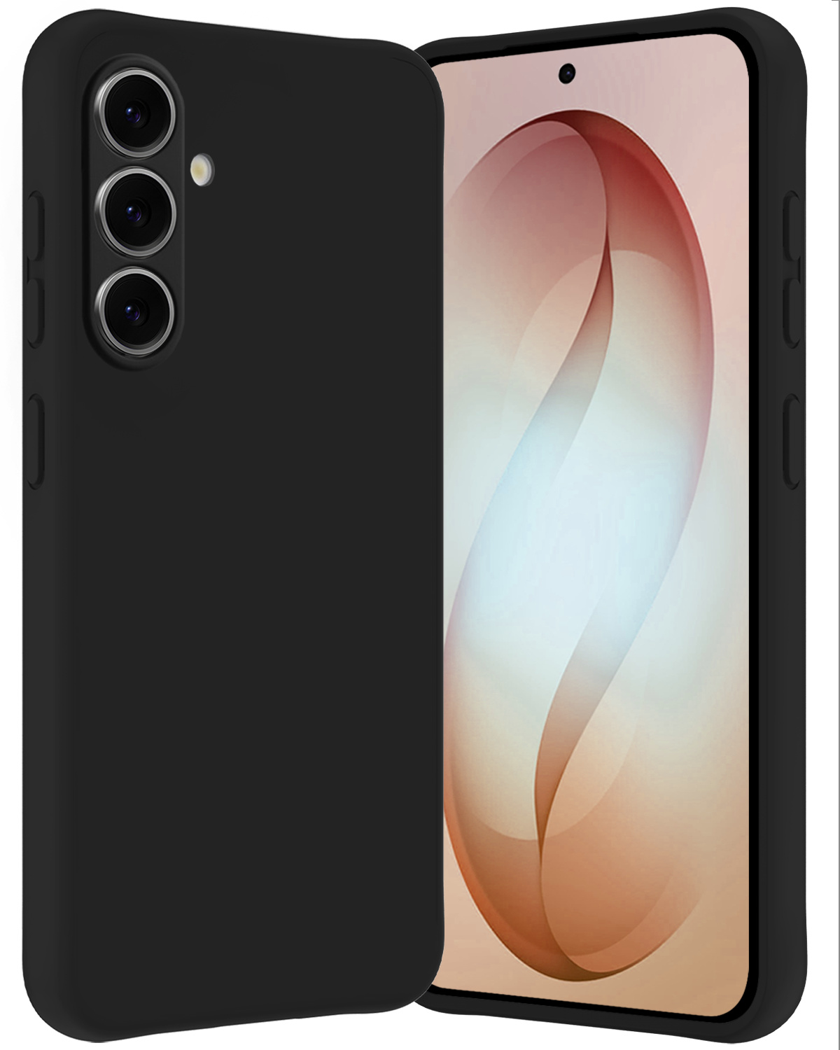 Nomfy Nomfy Samsung Galaxy S26 Hoesje Siliconen - Zwart