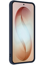 Nomfy Nomfy Samsung Galaxy S26 Hoesje Siliconen - Donkerblauw - 2 PACK