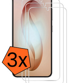 Nomfy Nomfy Samsung Galaxy S26 Plus Screenprotector Glas - 3 PACK