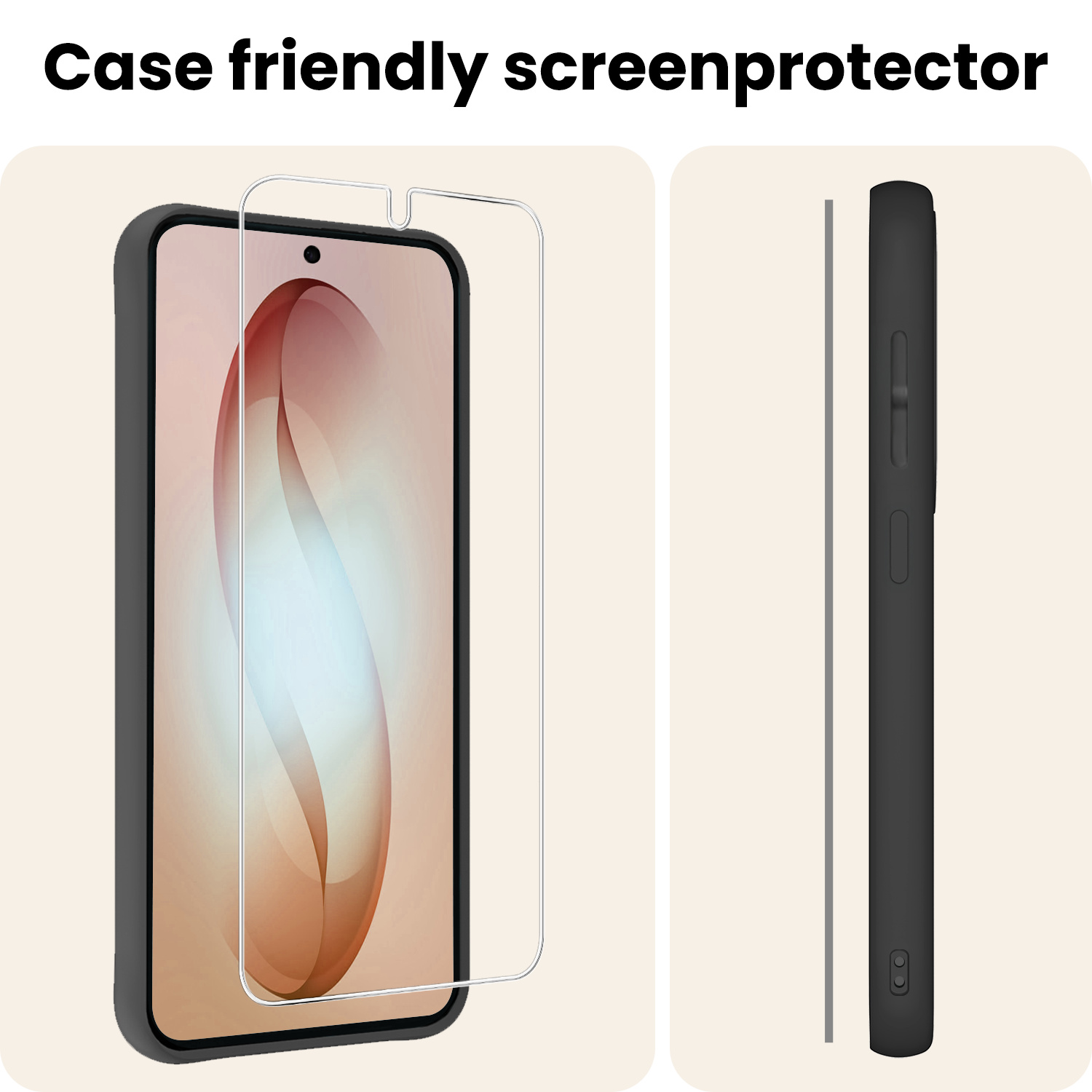 Nomfy Nomfy Samsung Galaxy S26 Plus Screenprotector Glas - 3 PACK