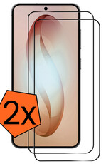 Nomfy Nomfy Samsung Galaxy S26 Plus Screenprotector Glas Full Cover - 2 PACK