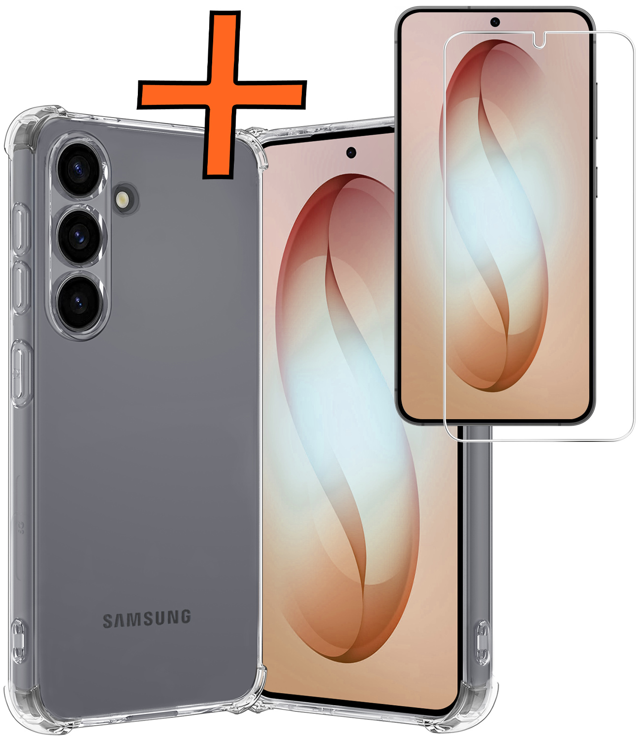 Nomfy Nomfy Samsung Galaxy S26 Plus Hoesje Shockproof Met Screenprotector