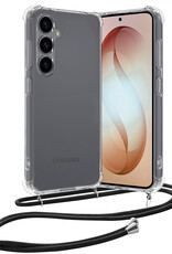 Nomfy Nomfy Samsung Galaxy S26 Plus Hoesje Transparant Shockproof Met Zwart Koord