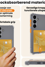 Nomfy Nomfy Samsung Galaxy S26 Plus Hoesje Pashouder Met 2x Screenprotector