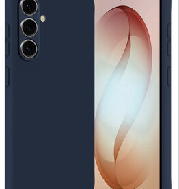 Nomfy Nomfy Samsung Galaxy S26 Plus Hoesje Siliconen - Donkerblauw