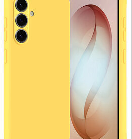 Nomfy Nomfy Samsung Galaxy S26 Plus Hoesje Siliconen - Geel