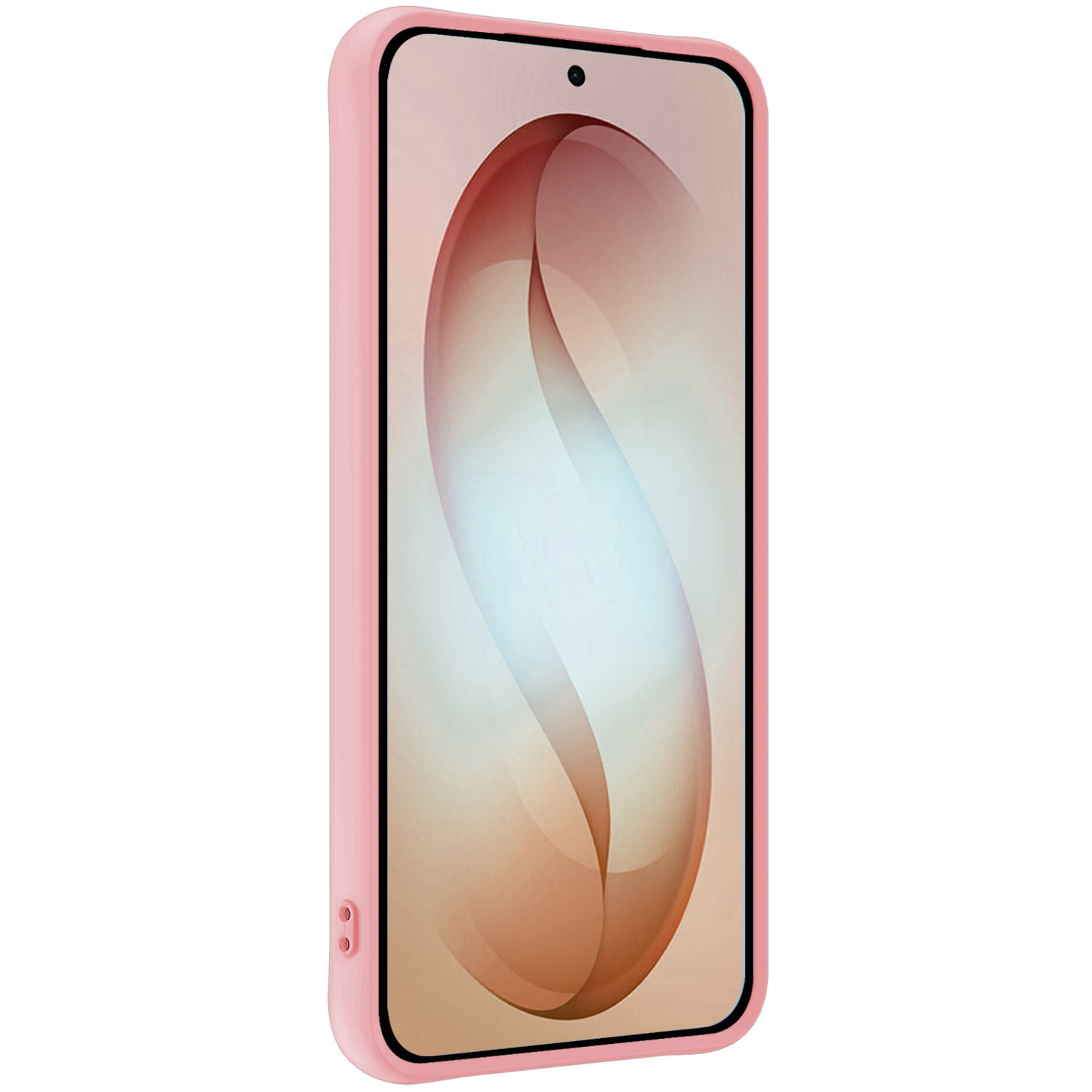 Nomfy Nomfy Samsung Galaxy S26 Plus Hoesje Siliconen - Lichtroze