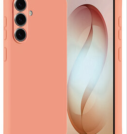 Nomfy Nomfy Samsung Galaxy S26 Plus Hoesje Siliconen - Perzik