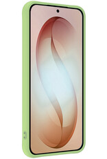 Nomfy Nomfy Samsung Galaxy S26 Plus Hoesje Siliconen - Groen - 2 PACK