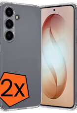 Nomfy Nomfy Samsung Galaxy S26 Plus Hoesje Siliconen - Transparant - 2 PACK