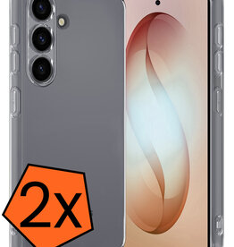 Nomfy Nomfy Samsung Galaxy S26 Plus Hoesje Siliconen - Transparant - 2 PACK