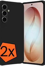 Nomfy Nomfy Samsung Galaxy S26 Plus Hoesje Siliconen - Zwart - 2 PACK