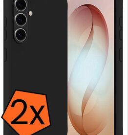 Nomfy Nomfy Samsung Galaxy S26 Plus Hoesje Siliconen - Zwart - 2 PACK