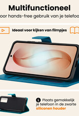 Nomfy Nomfy Samsung Galaxy S26 Plus Hoesje Bookcase - Turquoise