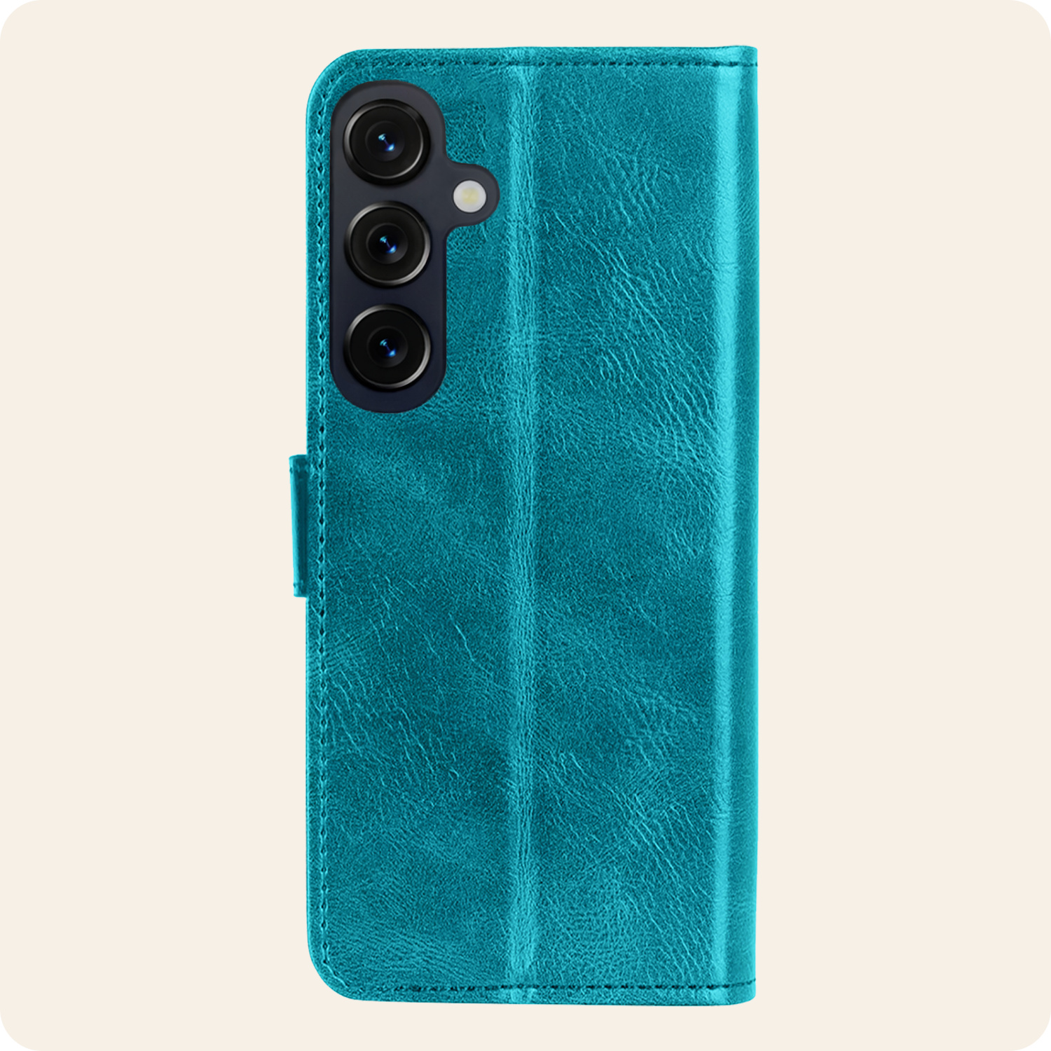 Nomfy Nomfy Samsung Galaxy S26 Plus Hoesje Bookcase Met Screenprotector - Turquoise