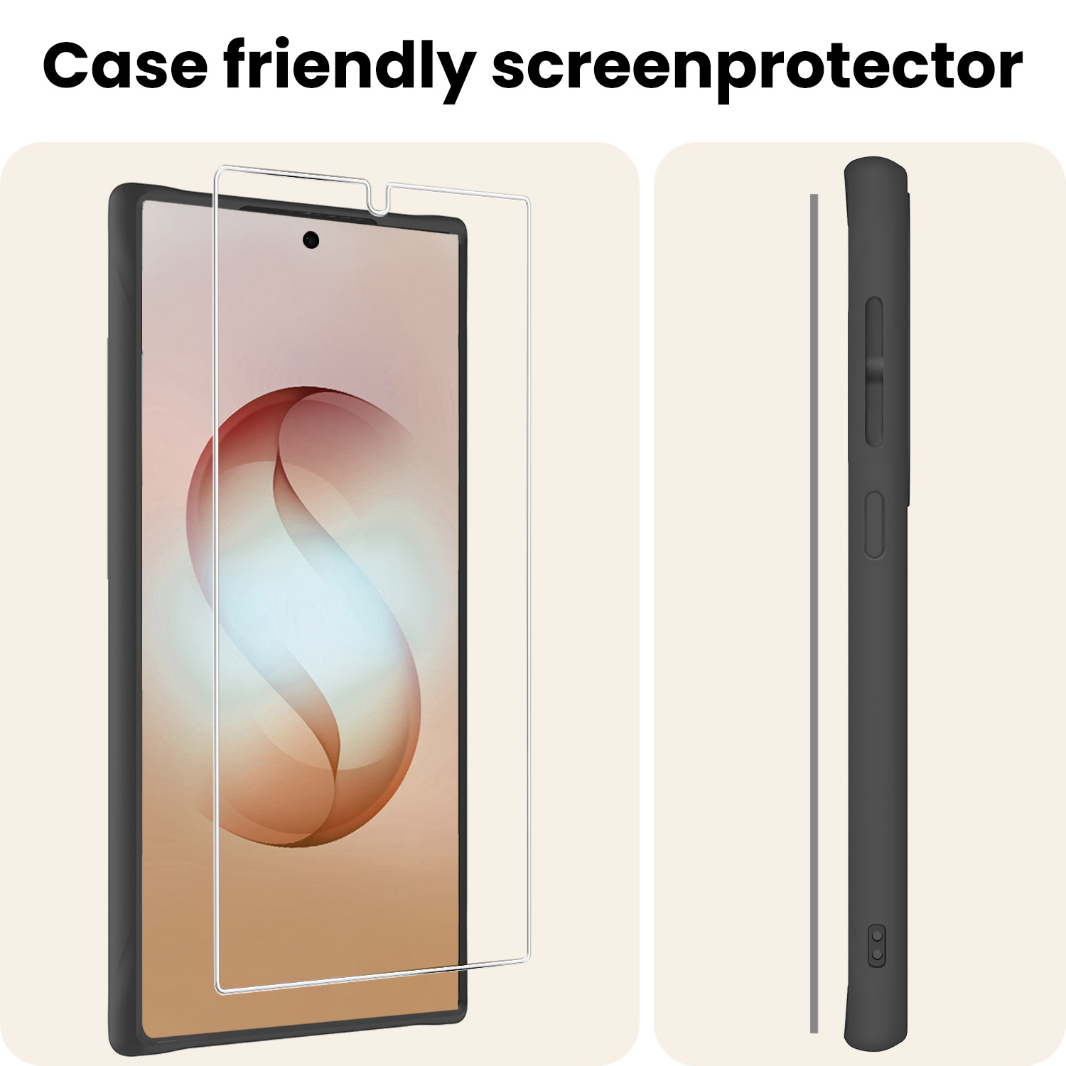 Nomfy Nomfy Samsung Galaxy S26 Ultra Screenprotector Glas