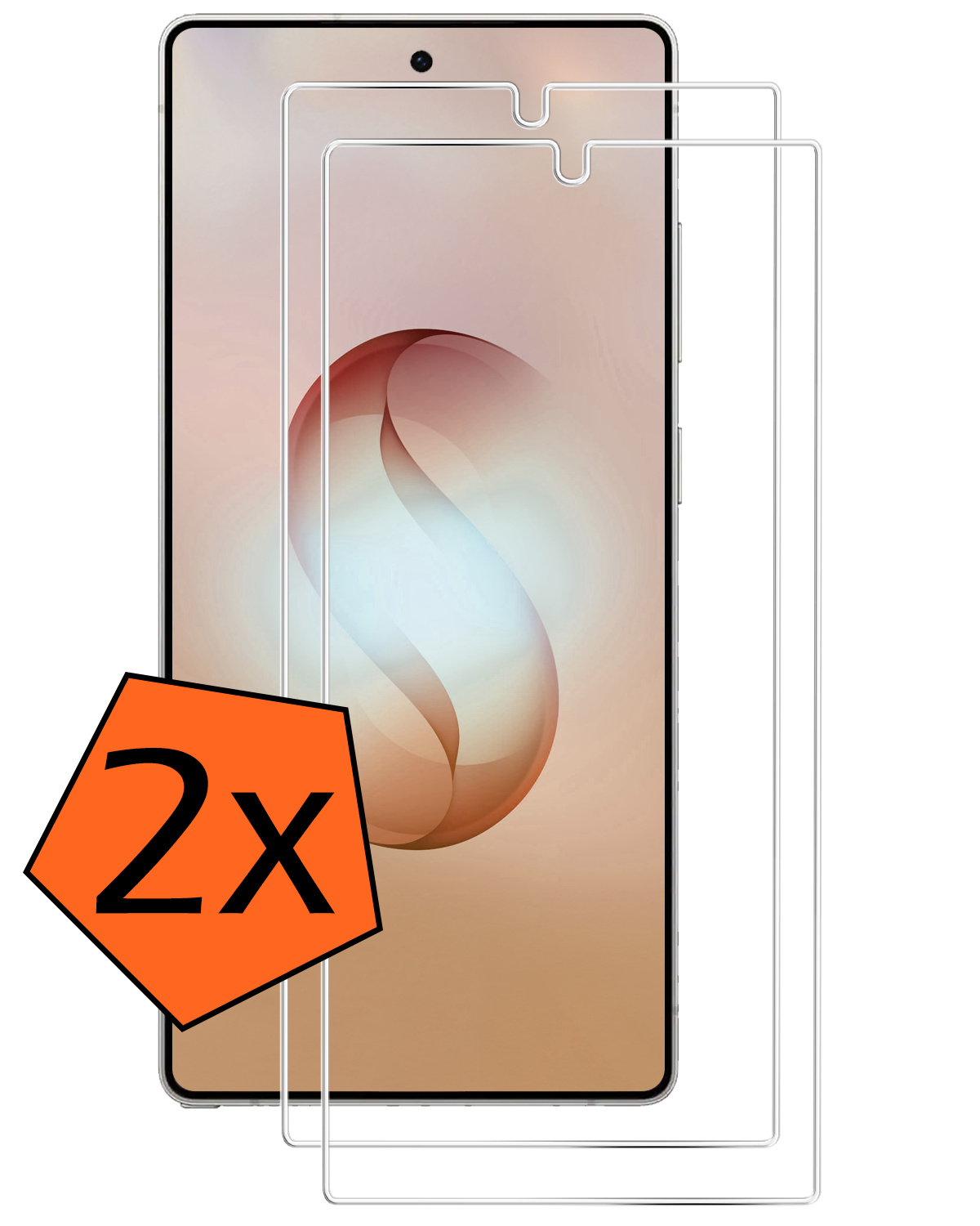 Nomfy Nomfy Samsung Galaxy S26 Ultra Screenprotector Glas - 2 PACK