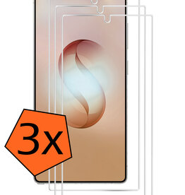 Nomfy Nomfy Samsung Galaxy S26 Ultra Screenprotector Glas - 3 PACK