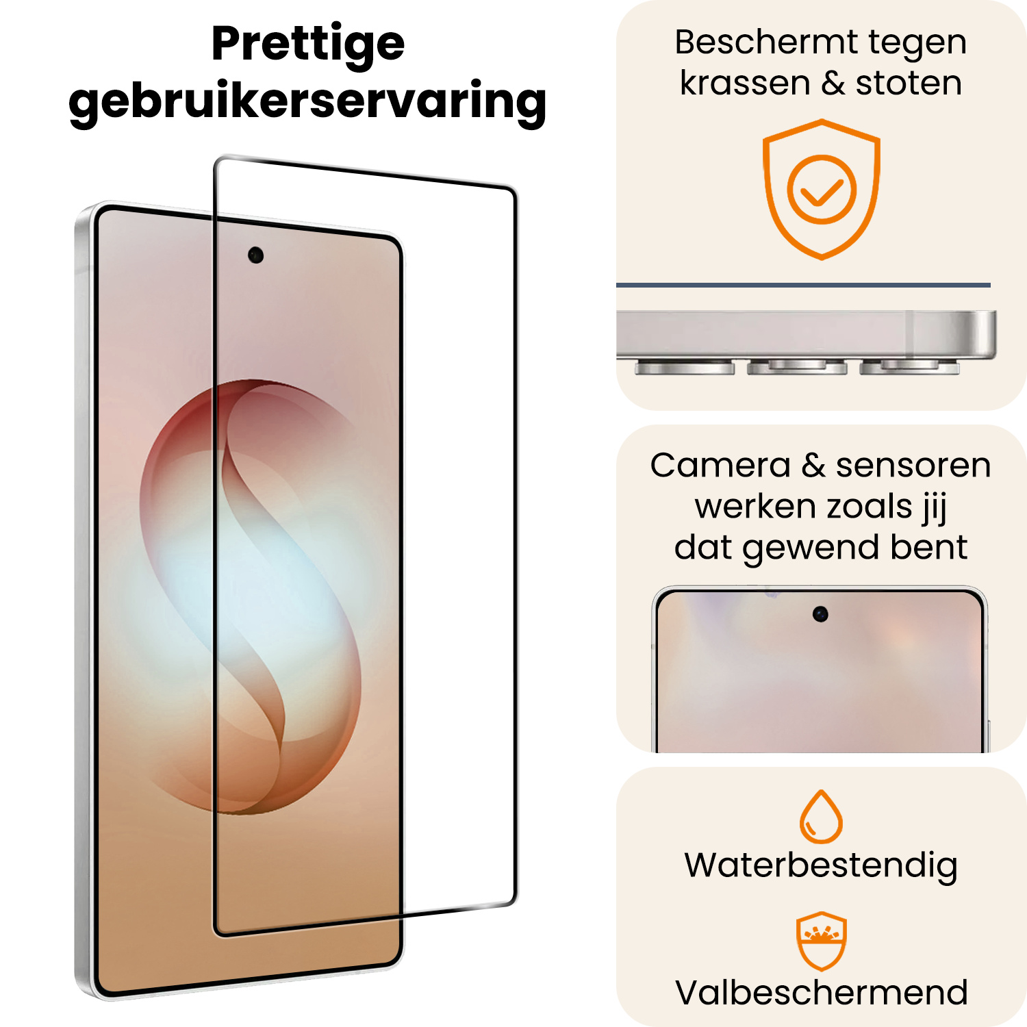 Nomfy Nomfy Samsung Galaxy S26 Ultra Screenprotector Glas Full Cover