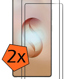 Nomfy Nomfy Samsung Galaxy S26 Ultra Screenprotector Glas Full Cover - 2 PACK