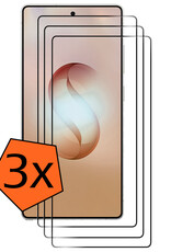 Nomfy Nomfy Samsung Galaxy S26 Ultra Screenprotector Glas Full Cover - 3 PACK