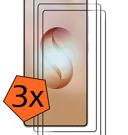 Nomfy Nomfy Samsung Galaxy S26 Ultra Screenprotector Glas Full Cover - 3 PACK