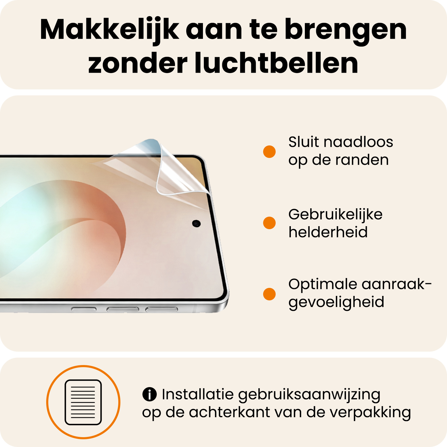 Nomfy Nomfy Samsung Galaxy S26 Ultra Schermfolie