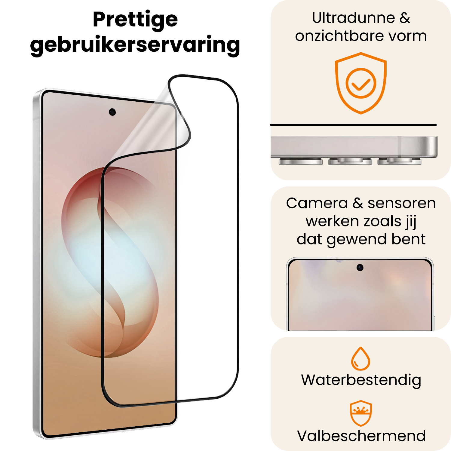 Nomfy Nomfy Samsung Galaxy S26 Ultra Hybrid Screenprotector