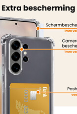 Nomfy Nomfy Samsung Galaxy S26 Ultra Hoesje Pashouder Met Screenprotector