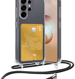 Nomfy Nomfy Samsung Galaxy S26 Ultra Hoesje Pashouder met Koord