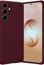 Nomfy Nomfy Samsung Galaxy S26 Ultra Hoesje Siliconen - Aubergine