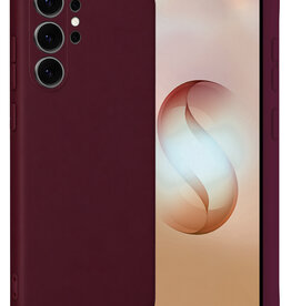 Nomfy Nomfy Samsung Galaxy S26 Ultra Hoesje Siliconen - Aubergine