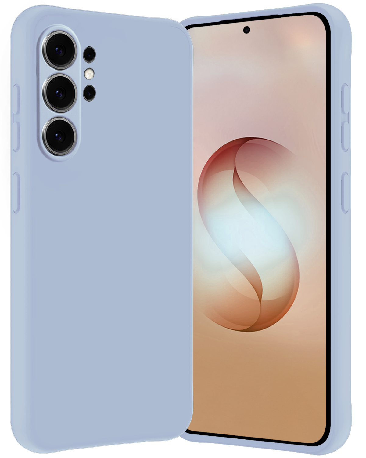 Nomfy Nomfy Samsung Galaxy S26 Ultra Hoesje Siliconen - Lichtblauw