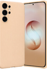 Nomfy Nomfy Samsung Galaxy S26 Ultra Hoesje Siliconen - Zand