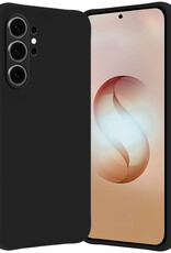 Nomfy Nomfy Samsung Galaxy S26 Ultra Hoesje Siliconen - Zwart