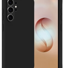 Nomfy Nomfy Samsung Galaxy S26 Ultra Hoesje Siliconen - Zwart