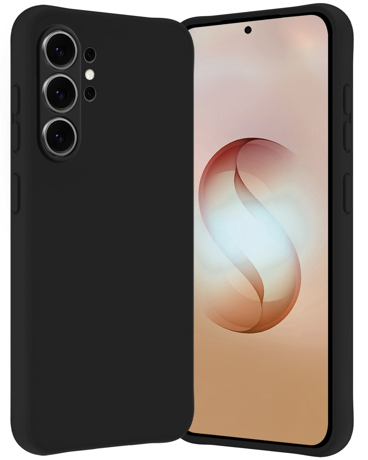 Nomfy Nomfy Samsung Galaxy S26 Ultra Hoesje Siliconen - Zwart