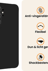 Nomfy Nomfy Samsung Galaxy S26 Ultra Hoesje Siliconen - Zwart - 2 PACK