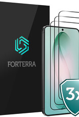 Forterra Forterra Samsung Galaxy S26 Screenprotector Glas Full Cover - 3 PACK
