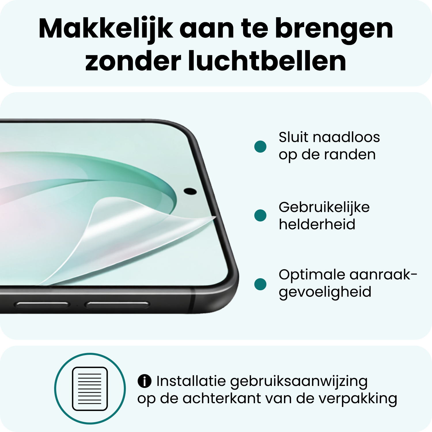 Forterra Forterra Samsung Galaxy S26 Schermfolie - 2 PACK