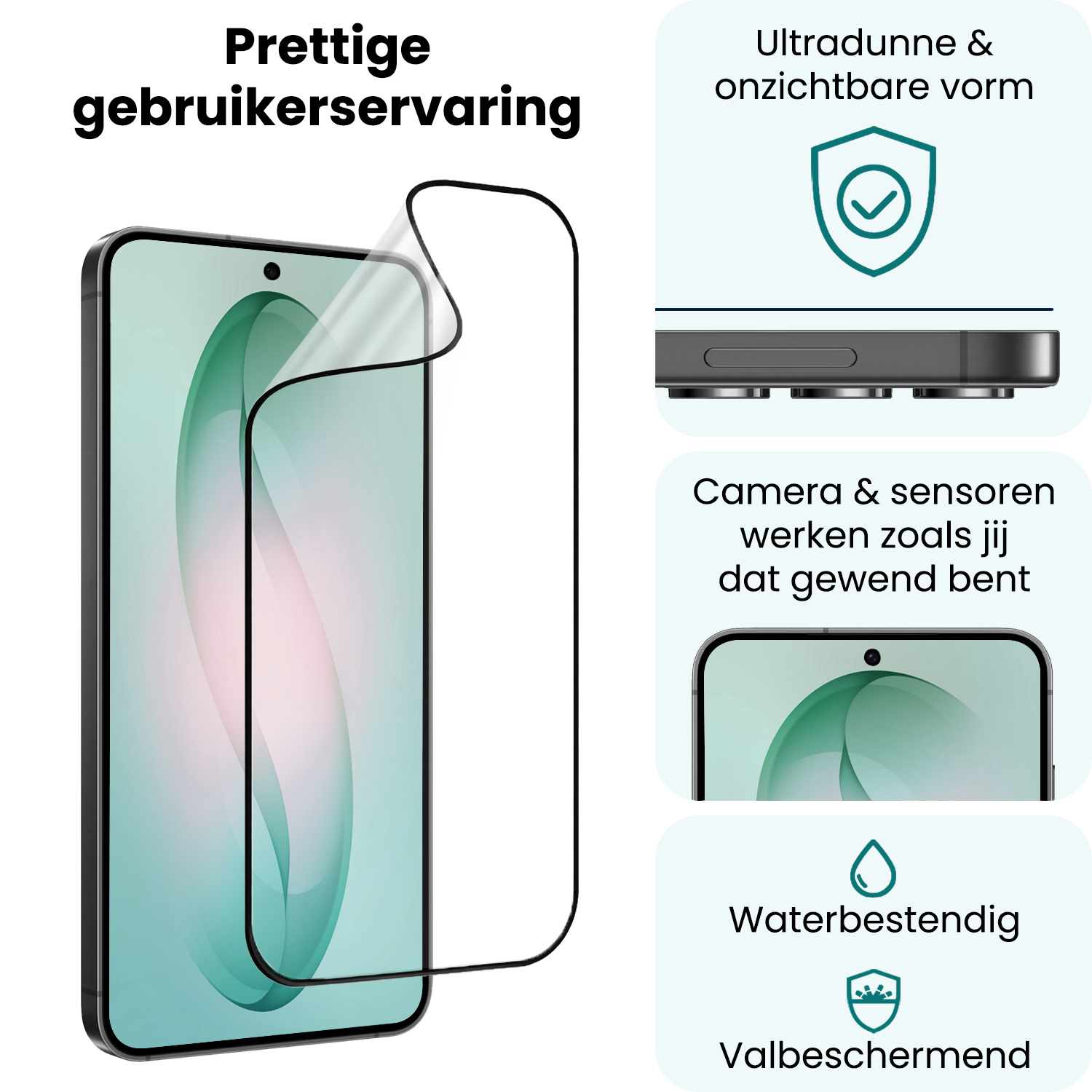 Forterra Forterra Samsung Galaxy S26 Hybrid Screenprotector - 2 PACK