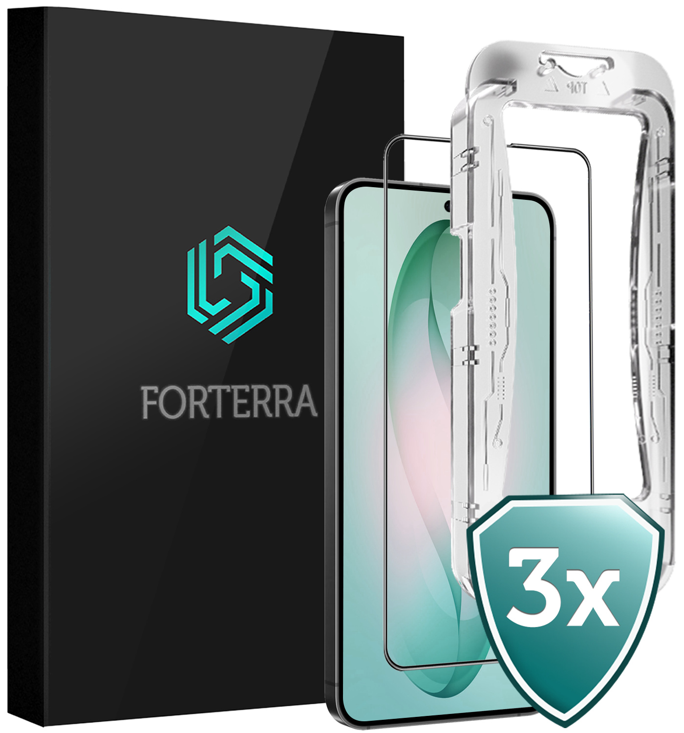 Forterra Forterra Samsung Galaxy S26 Hybrid Screenprotector - 3 PACK