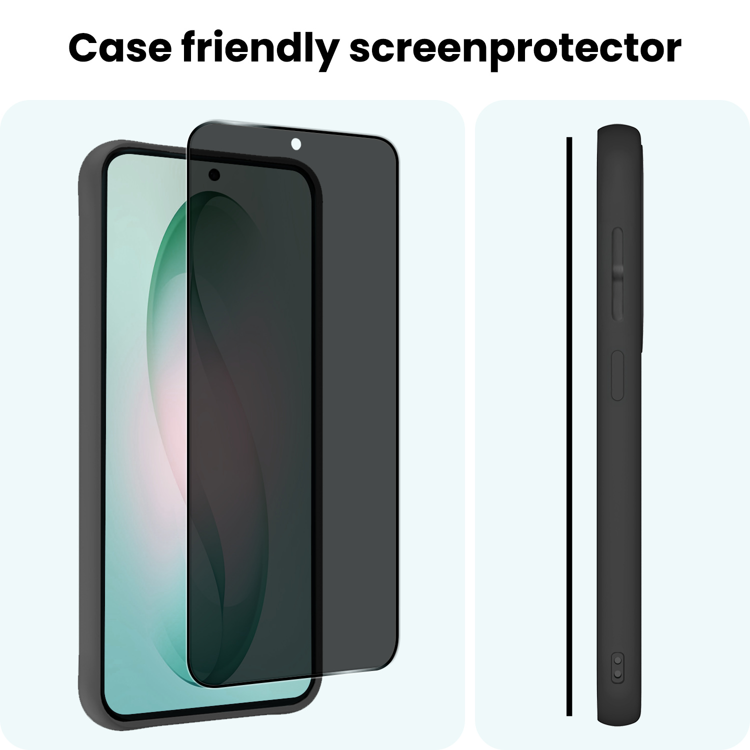 Forterra Forterra Samsung Galaxy S26 Screenprotector Glas Privacy - 2 PACK