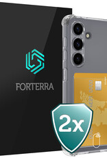 Forterra Forterra Samsung Galaxy S26 Hoesje Pashouder - 2 PACK