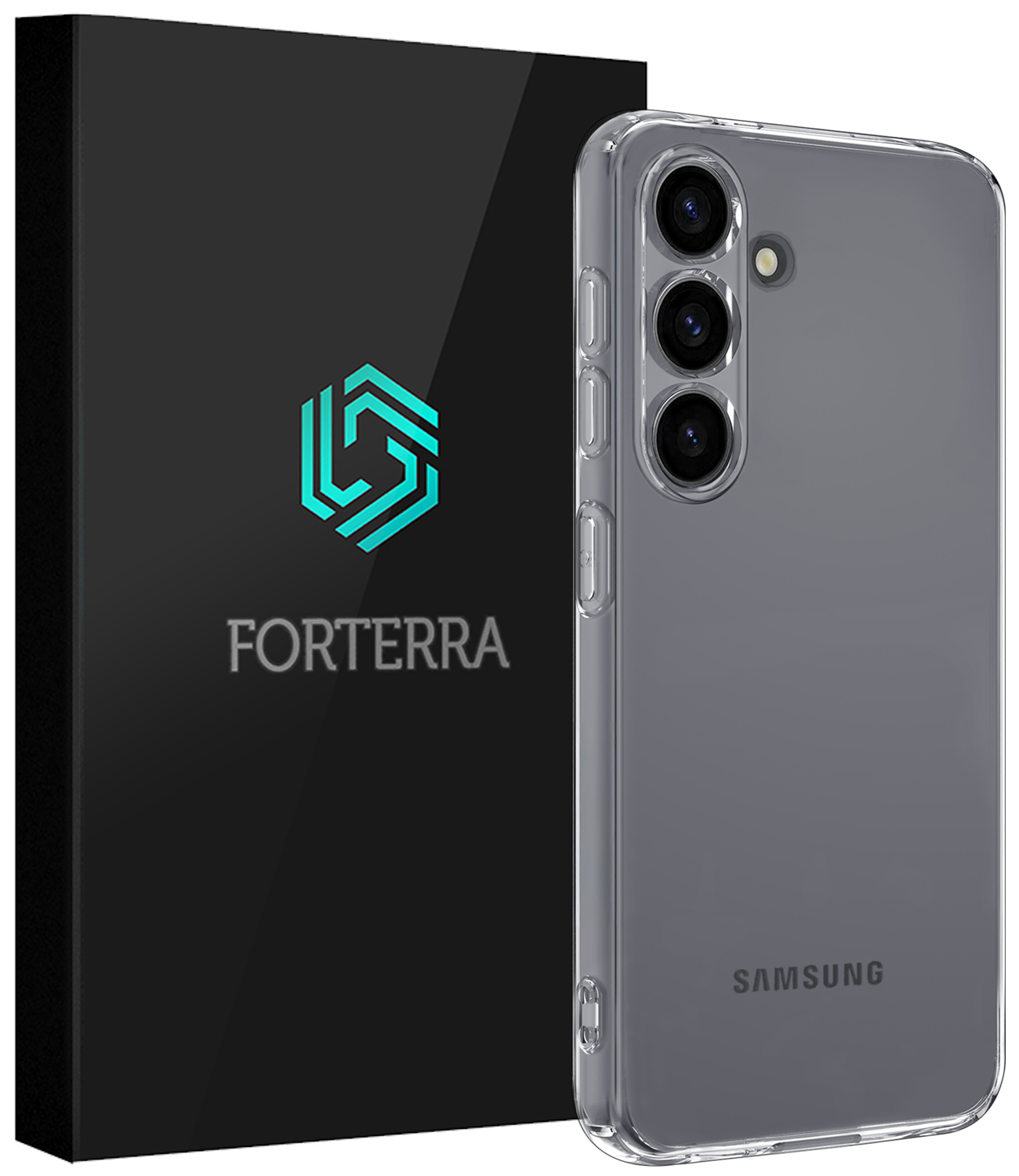 Forterra Forterra Samsung Galaxy S26 Hoesje Siliconen - Transparant