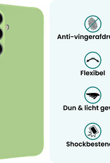 Forterra Forterra Samsung Galaxy S26 Hoesje Siliconen Met Screenprotector - Groen