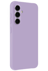 Forterra Forterra Samsung Galaxy S26 Hoesje Siliconen Met 2x Screenprotector - Lila