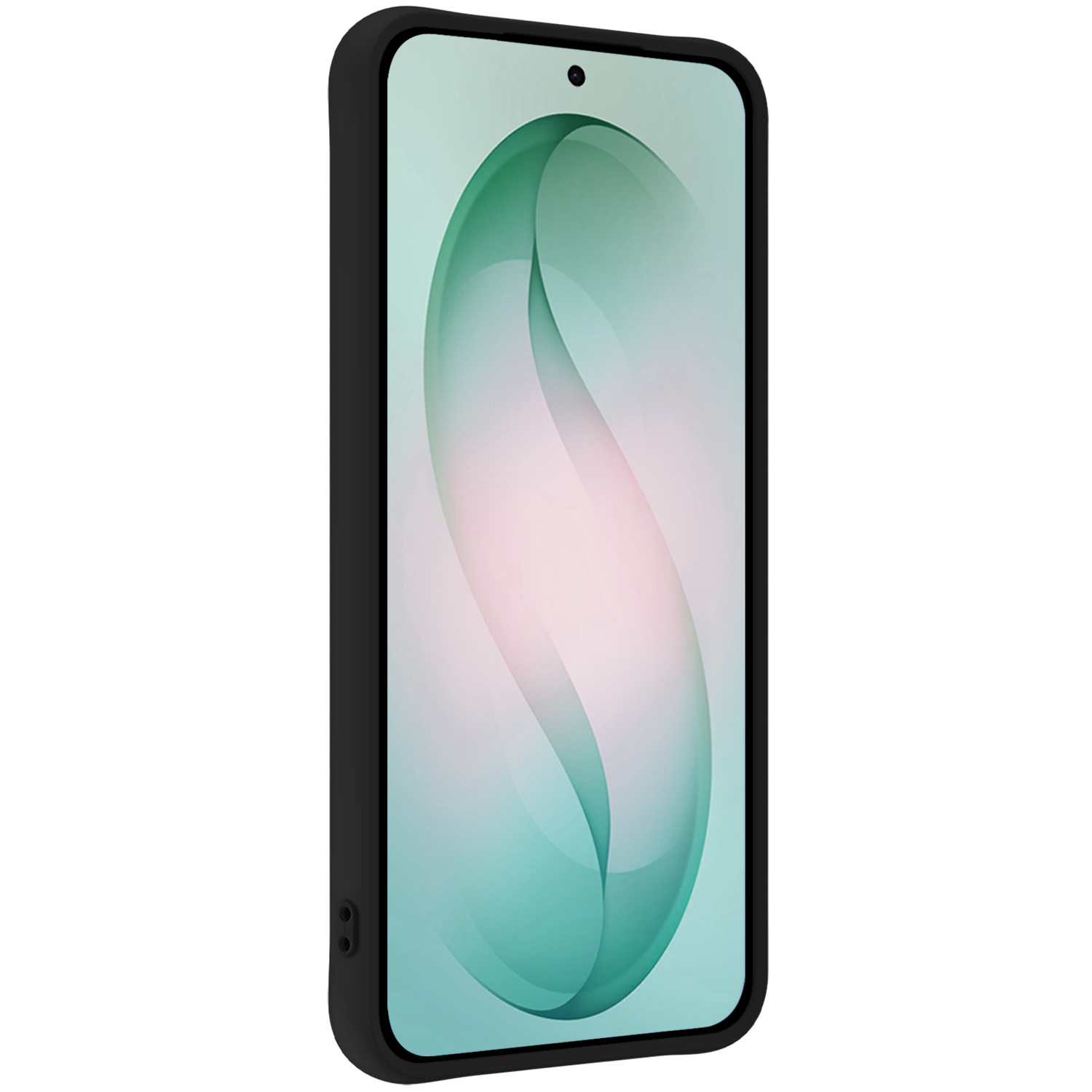 Forterra Forterra Samsung Galaxy S26 Hoesje Siliconen Met 2x Screenprotector - Zwart