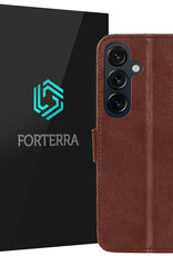 Forterra Forterra Samsung Galaxy S26 Hoesje Bookcase - Bruin